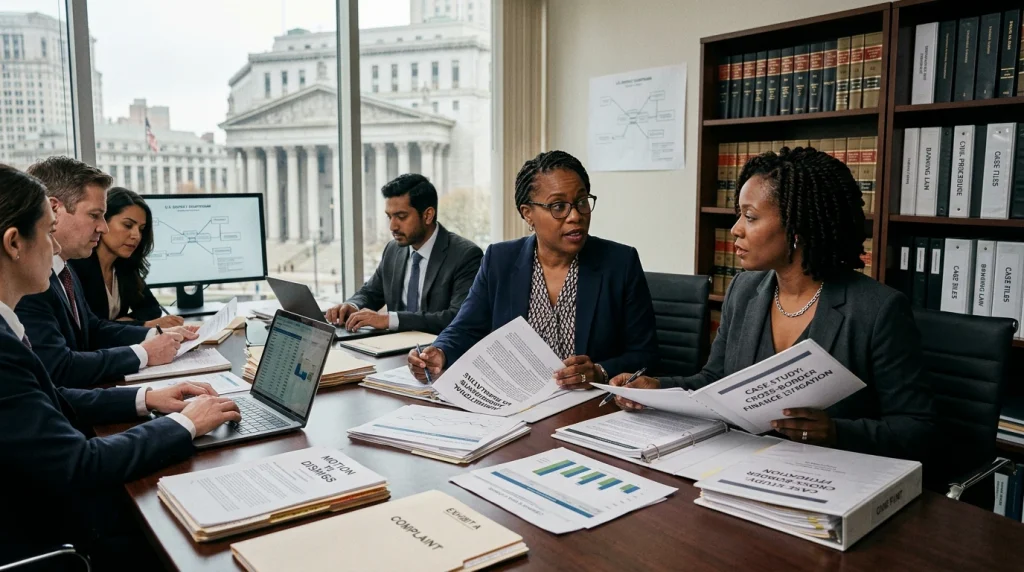 Focus sur la compétence du Tribunal de commerce dans un litige ECOBANK, expertise juridique africaine. Focus on Commercial Court jurisdiction in an ECOBANK dispute, African legal expertise