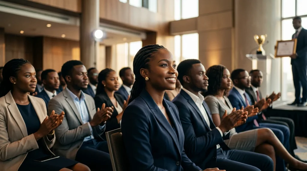 HBE Avocats félicite Sylvie Bebohi Ebongo, distinguée par l'Association of Young Arbitrators parmi les 50 jeunes talents africains de l'arbitrage. HBE Avocats congratulates Sylvie Bebohi Ebongo, recognized by the Association of Young Arbitrators among the top 50 African arbitration talents